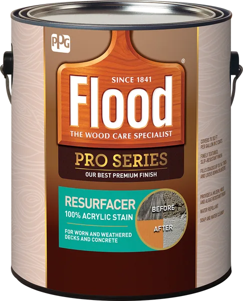 Flood Pro Series Resurfacer acrylic stain