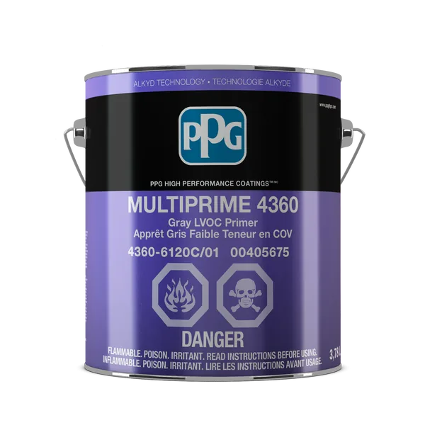 PPG MULTIPRIME 4360 Gray LVOC Primer can