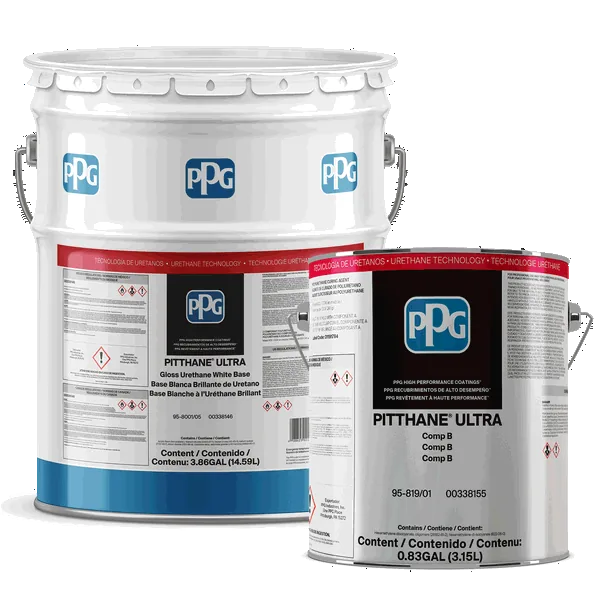 PPG Pitthane Ultra gloss urethane base and cure two-component system