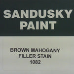 PETTIT1082 BROWN MAHOGANY FILLER STAIN QT