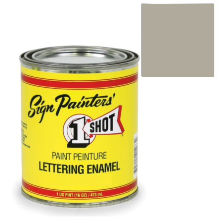 ONESHOT 195-L MEDIUM GRAY 1/2 pt