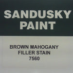 PETTIT 7560 BROWN MAHOGANY FILLER STAIN QT