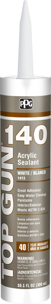 TOP GUN 140 CAULK WHITE