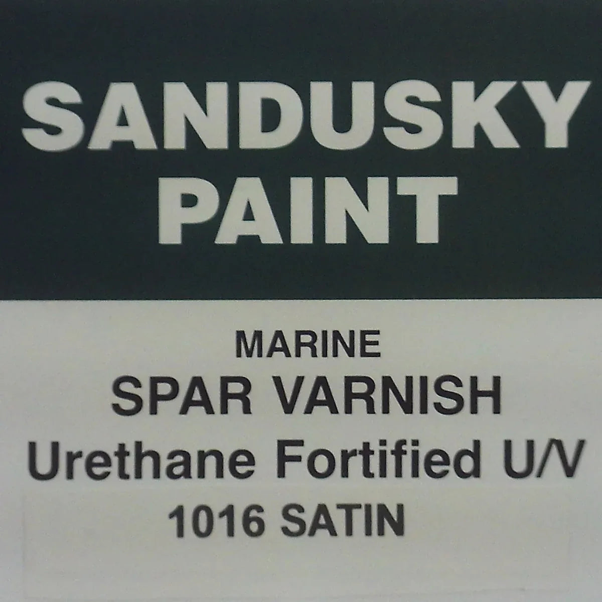 UV Spar Urethane Varnish Satin 1016 — Quart