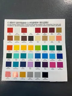 ONESHOT COLOR CARD