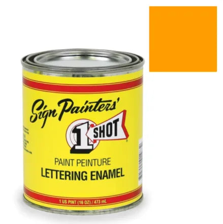 ONESHOT 134-L CHROME YELLOW 1/2 pt
