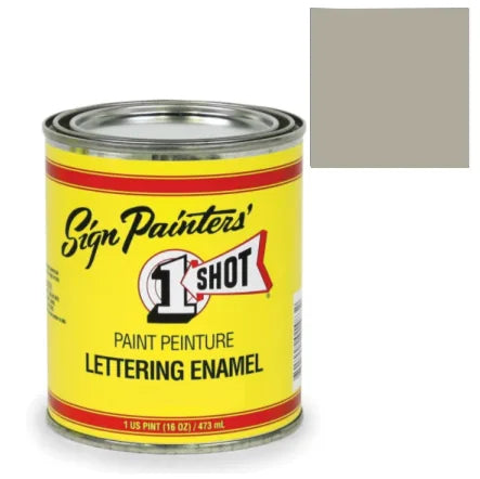 ONESHOT 195-L MEDIUM GRAY 1/2 pt